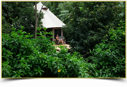 Luxury jungle tent, Costa Rica Vacation Destination